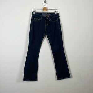 Guess Jeans Daredevil Boot Stretch Womens 30 Denim 5 Pocket Dark Blue Jeans